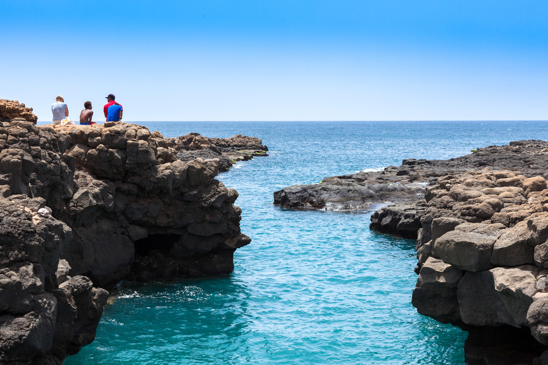 Buracona  in Sal Island Cape Verde - Cabo Verde